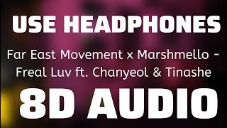 Far East Movement x Marshmello - Freal Luv ft. Chanyeol & Tinashe (8D USE HEADPHONES)🎧 Resimi