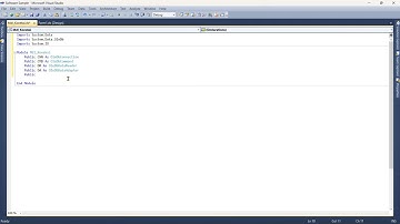 Membuat Koneksi Database Visual Studio Vb Net ke Microsoft Access