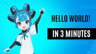 Godot 4 - Hello World in 3 Minutes