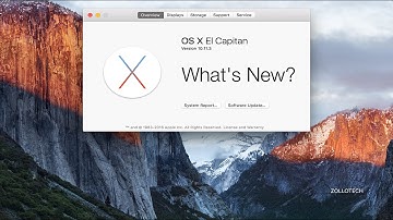 Mac OS X 10.11.3 El Capitan - What