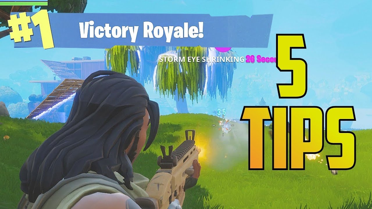 Fortnite | 5 Tips To Help Get Victory Royale! - YouTube