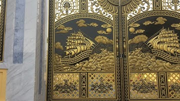 Cổng nhôm đúc đẹp | mẫu thuận buồm xuôi gió | Nhôm đúc Singharat