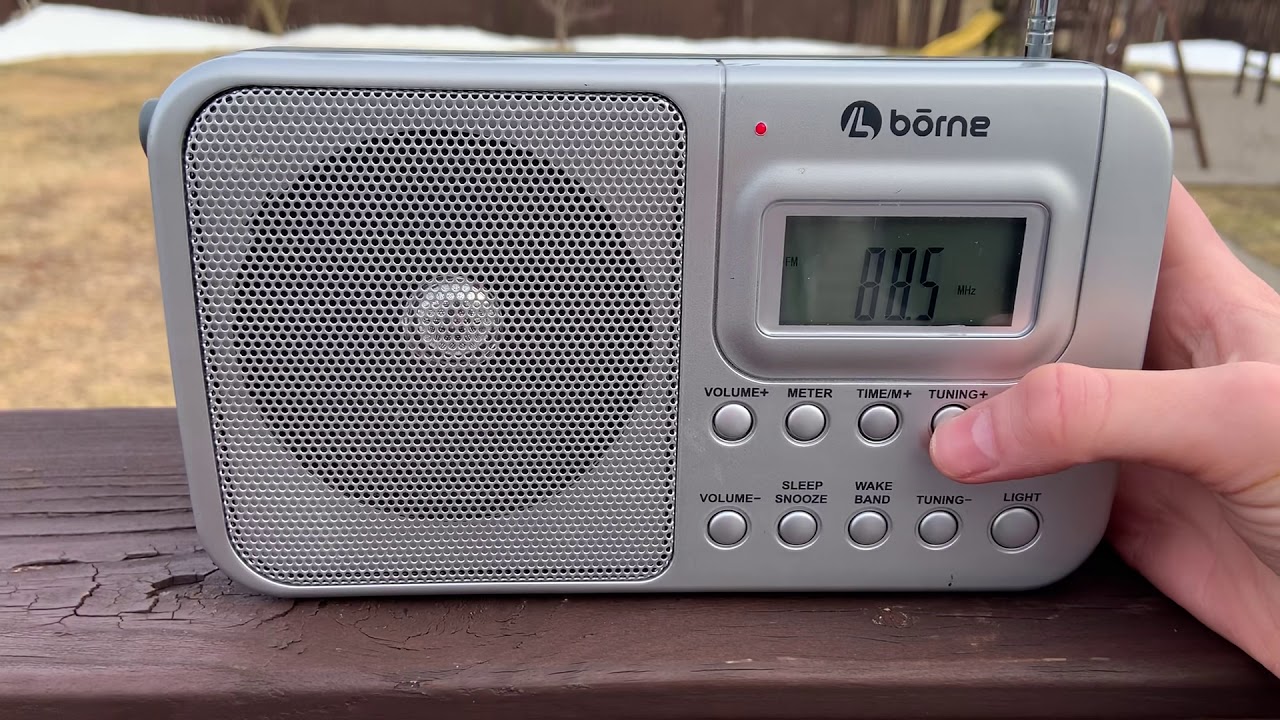 FM Bandscan on my Bourne shortwave radio in paradise Newfoundland YouTube
