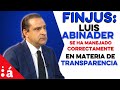 FINJUS: Luis Abinader se ha manejado correctamente en materia de transparencia.