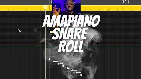 Amapiano Snare Roll | Logic Pro x
