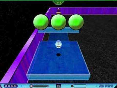 The Little Eggy That Could Marble Madness Style Game Video