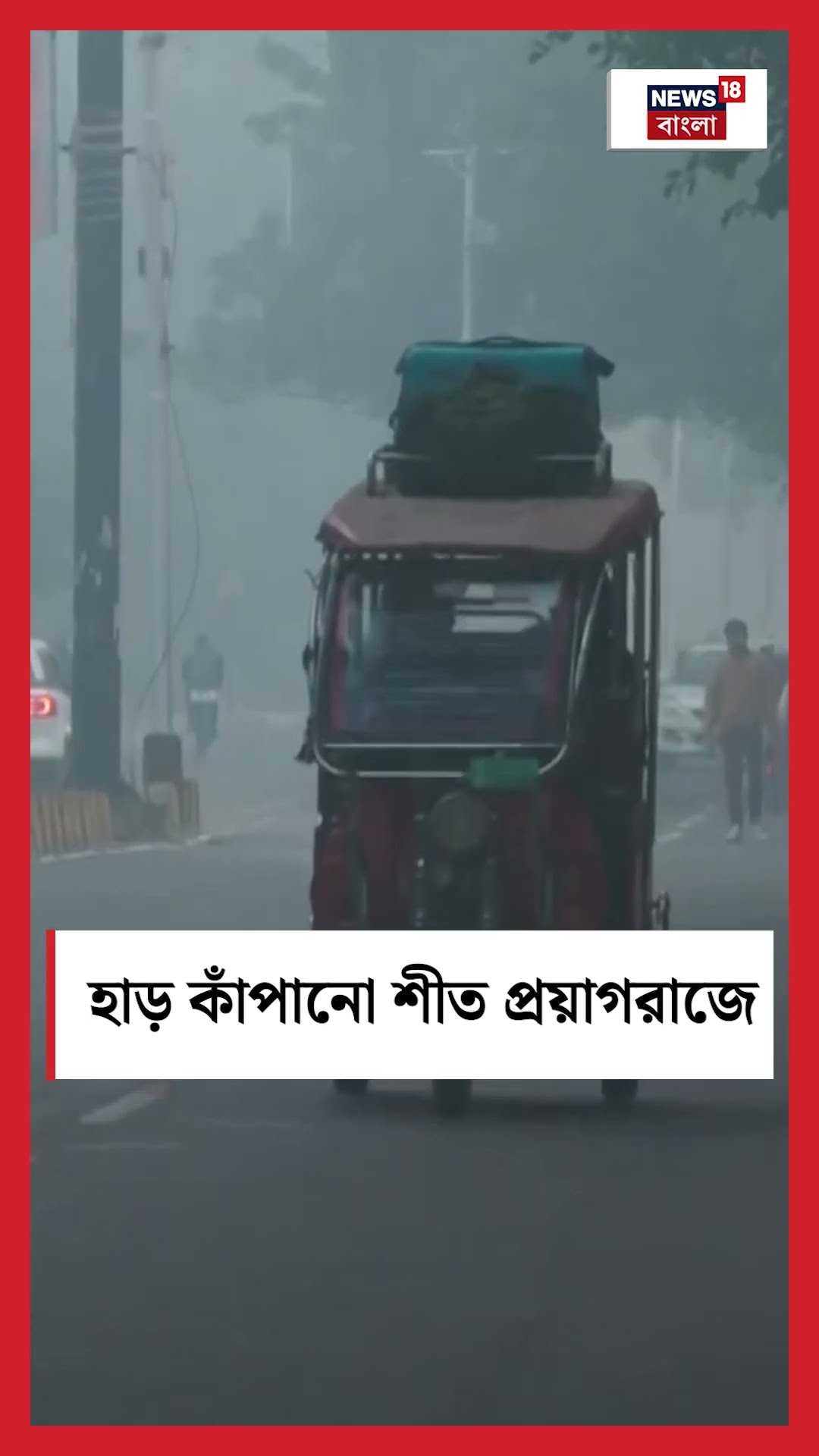হাড় কাঁপানো শীত Prayagraj এ #shorts