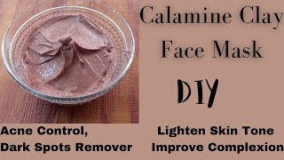 CALAMINE CLAY FACE MASK DIY Green Petal s Acne Control Darkspot Removal Clay Mask