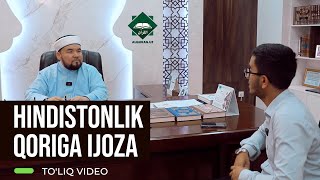 Hindistonli qoriga ijozja | TO'LIQ VIDEO