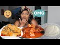 Nigerian/African Food MUKBANG: Fufu, Melon Soup, Turkey Stew - To The JJC(s)