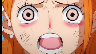 Nami reaction to Luffy's death announcement || One Piece Episode 1070 [4K 50fps]
