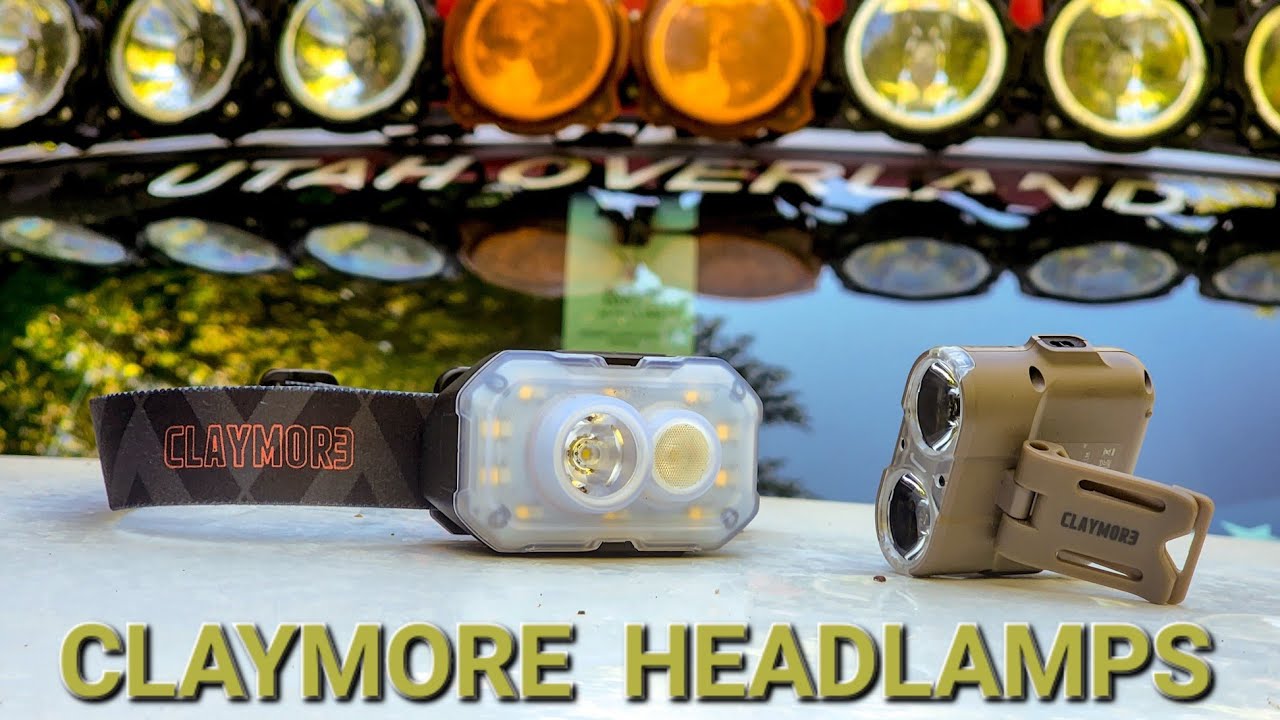 CLAYMORE HEADLAMPS | CLAYMOR3 LIGHTS - HEADY+ & CAPON 120H - YouTube