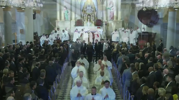Tom Benson Funeral Mass from Saint Louis Cathedral...