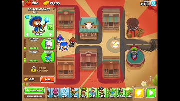 BTD6 Middle of The Road Deflation