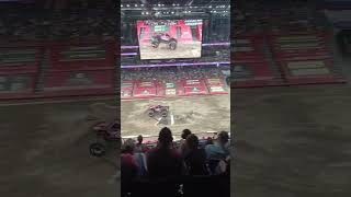 Wild Side freestyle competition - Zack Garner Garner driver at Monster Jam Tampa