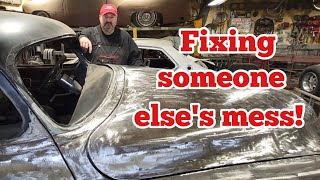 Fixing someone else's mess!