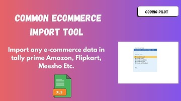 How To Import Any Ecommerce Data In Tally Prime