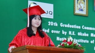 20170325 - AEP Class Representative, 20th Aii Graduation Commencement