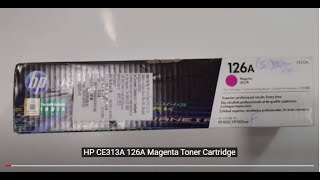 Hp Ce313A 126A Magenta Toner Cartridge