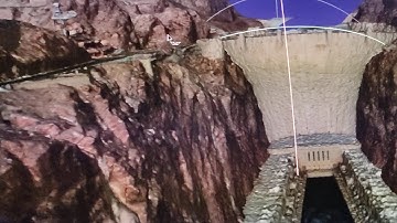 A 3D scan of the Hoover dam