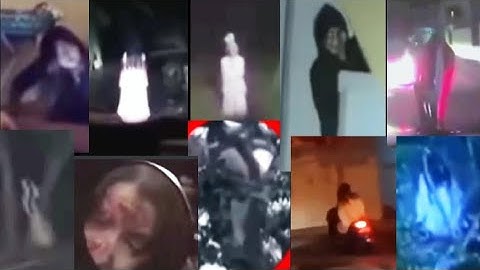 34 VIDIO PENAMPAKAN & KEJADIAN ANEH YANG TEREKAM KAMERA❗KUMPULAN VIDIO PENAMPAKAN HANTU SERAM‼️