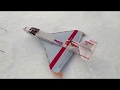 Полет зимой на гидросамолете и спасательная операция в снегу.