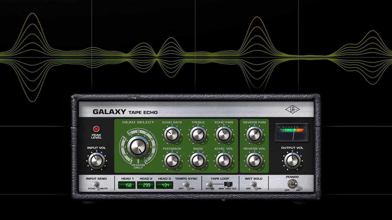 Galaxy Tape Echo, UAD Audio Plug-Ins