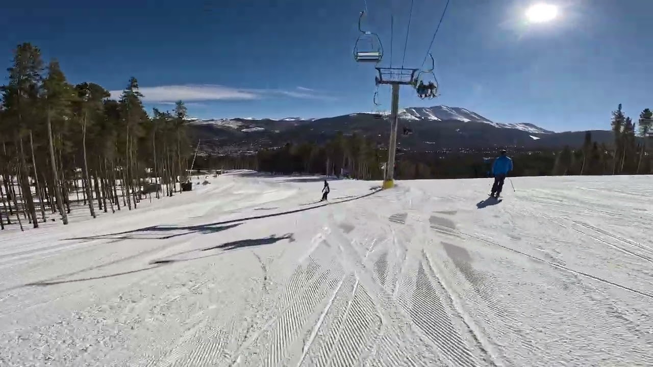 Breck groomer peak 8 to base 