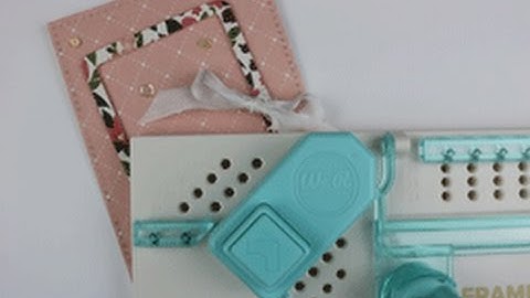 We R Memory Keepers Frame Punch Board