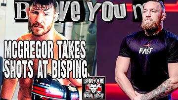 Michael Bisping reacts to Conor McGregor