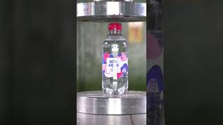 Soda Crush Satisfaction With 150 Ton Hydraulic Press #Satisfying #Hydraulicpress #Asmr