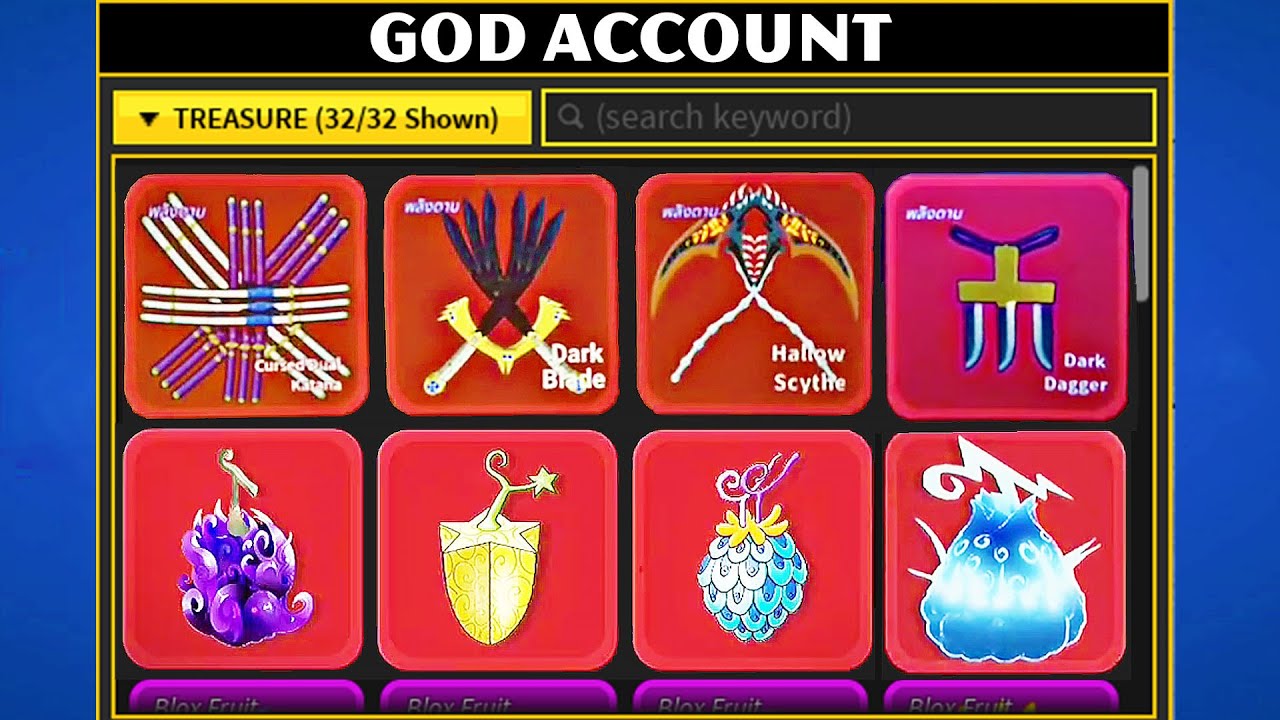 BLOX FRUIT DEMON GOD ACCOUNT (CHRISTMAS SALE)