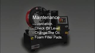 Gates GC96 Crimper Maintenance