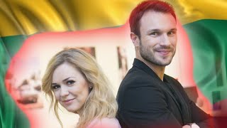 Video thumbnail of "Lithuania: It's a duet! V.Baumila and M.Linkytė to sing at Eurovision! „This Time“ (2015)"