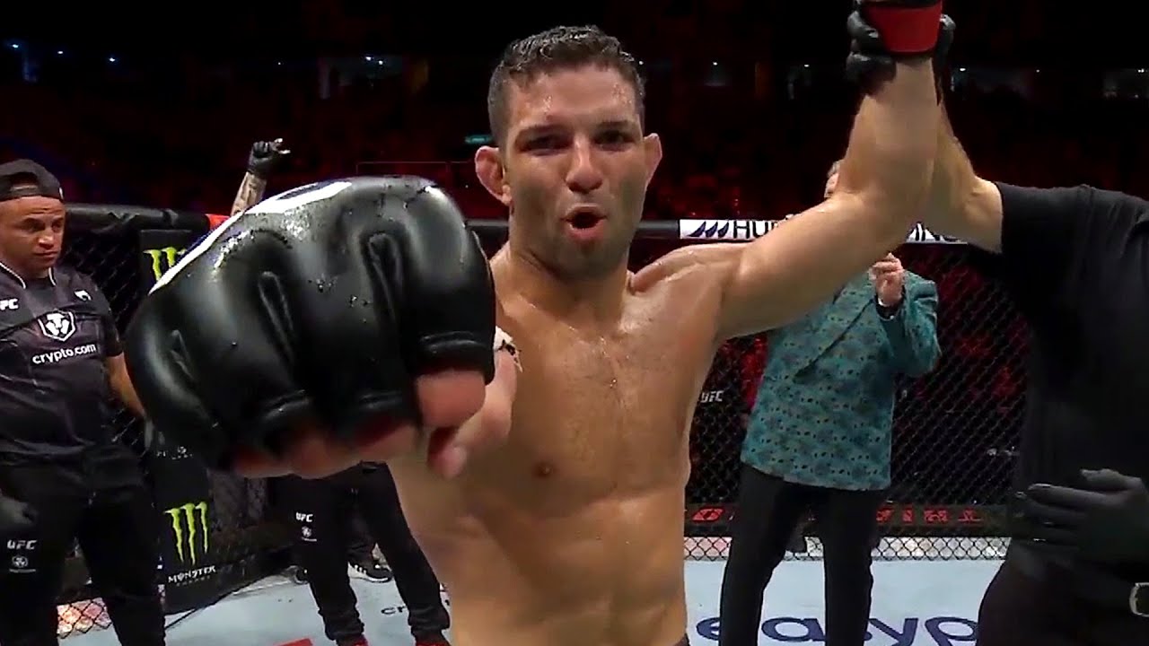 Thiago Moises submits Melquizael Costa in second round at UFC 283 (video)