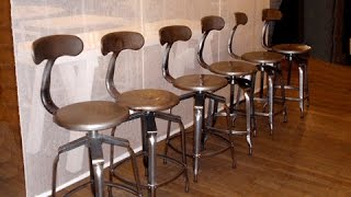 I created this video with the YouTube Slideshow Creator (https://www.youtube.com/upload) vintage industrial bar stools,industrial 