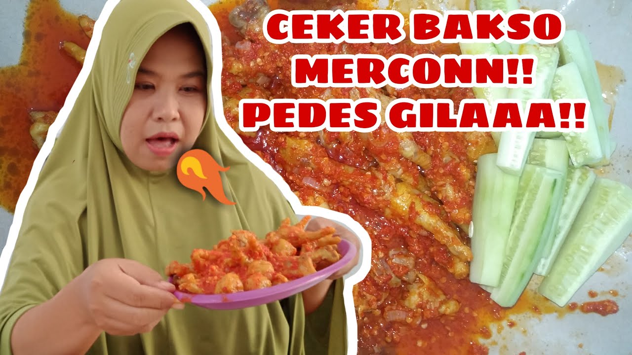 CEKER BAKSO MERCON || CARA MEMBUAT CEKER BAKSO MERCON ...