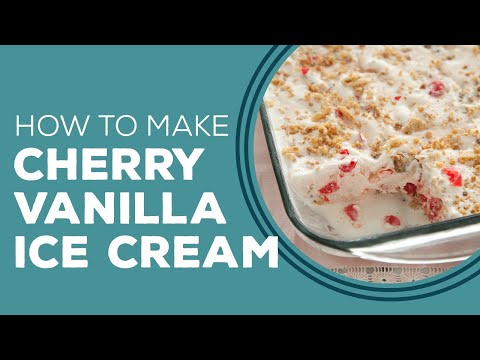 Cherry Vanilla Ice cream - Blast from the Past