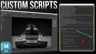 How to Install Custom Tool Scripts in Maya for Python and Mel!