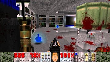 Brutal Doom - TNT: Evilution - Map 05 Hanger