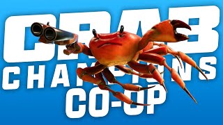 Roguelike Shoot + CRABS?!?!  Crab Champion (Coop Gameplay)