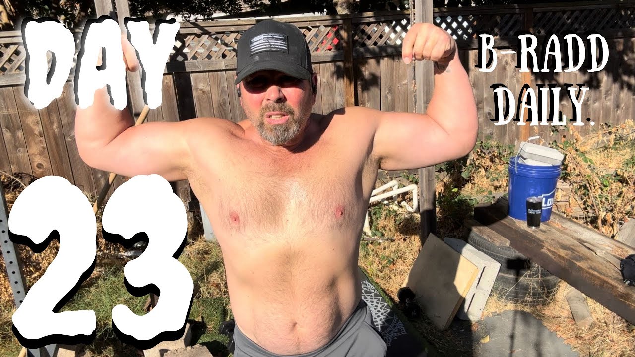 October 12, 2023 day 23 Rich Piana arm workout. YouTube