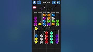 Ball Sort Puzzle by Guru Game: Levels 3856, 3857, 3858, 3859, 3860