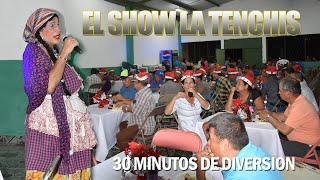 La Tenchis y su Show en Cena Navideña