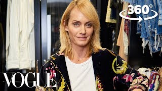 Supermodel Amber Valletta Takes You on a 360° Tour of Her Closet | Supermodel Closets | Vogue