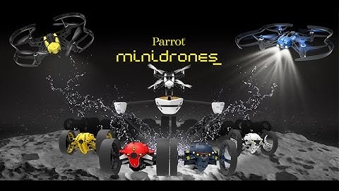 Parrot Minidrones - Fly, Jump & Sail - Official Video (Dec 2015)