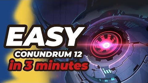 EASY CONUNDRUM 12 ERUDITION PATH - Gold & Gears | Honkai Star Rail