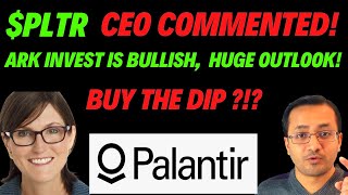 MASSIVE! PLTR STOCK BUY THE DIP? PALANTIR STOCK OPPORTUNITY TO BUY? PLTR STOCK ARK INVEST BULLISH?!