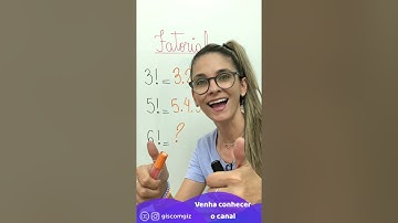 ❗️❗️FATORIAL ❗️❗️\Prof. Gis/