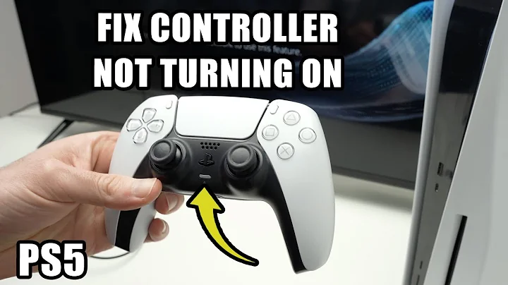 PS5 : How to Fix Controller NOT turning ON